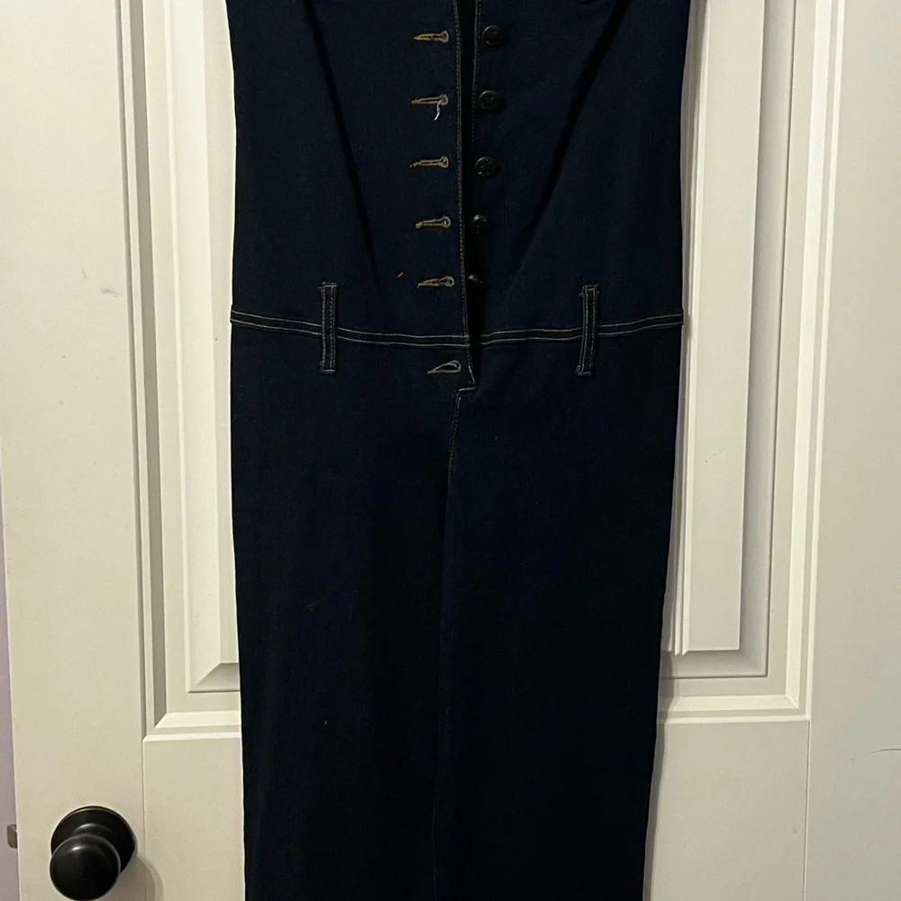 RARE⭐️💫Vintage Y2K Frankie B. Denim Jumpsuit - Picture 4 of 8